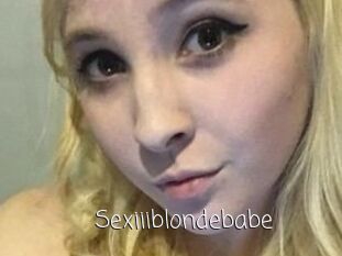 Sexiiiblondebabe